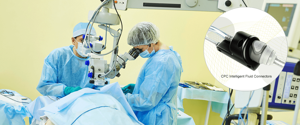 Medical examination with the RFID product line featured.